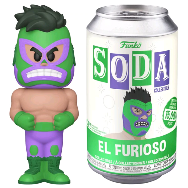 Funko Soda Marvel Luta Livre A Origem da Máscara El Venenoide