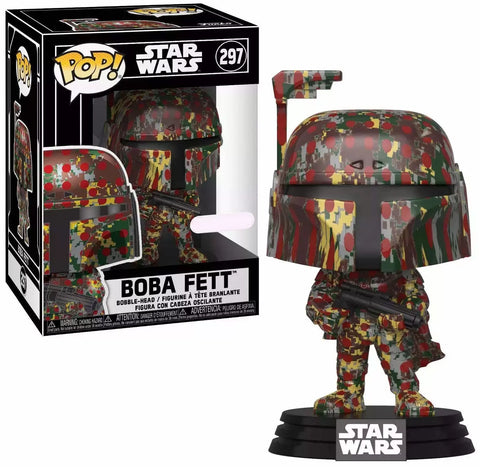 Pop! Vinyl Star Wars - Boba Fett Futura with Pop Protector