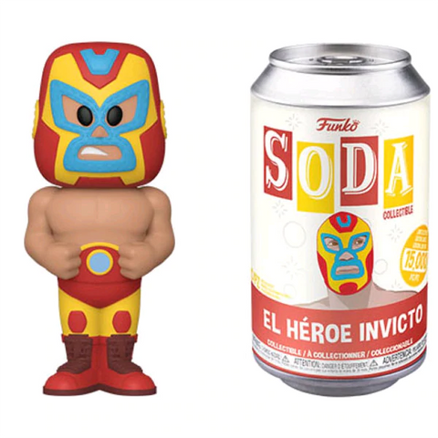 Funko SODA Marvel: Lucha Libre - El Heroe Invicto Iron Man