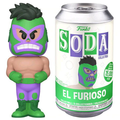 Funko SODA Marvel: Lucha Libre - El Furioso Hulk