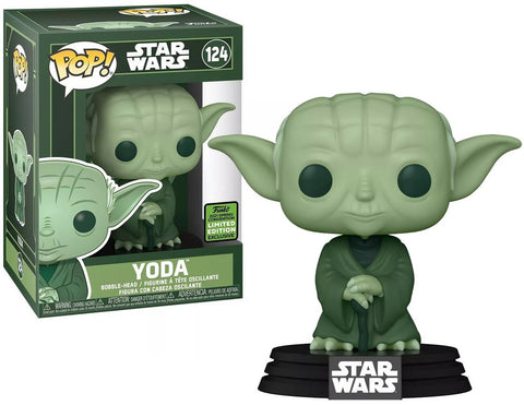 Pop! Vinyl Star Wars - Yoda Green ECCC 2021