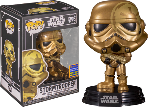Pop! Vinyl Star Wars - Stormtrooper Gold Wondrous Con 2021