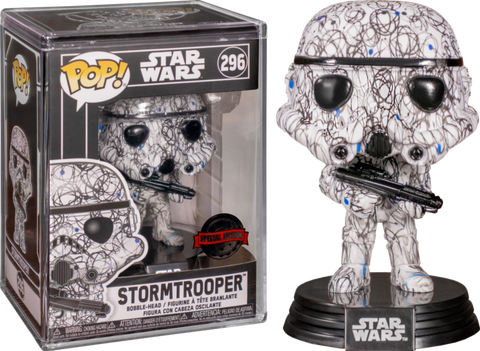 Pop! Vinyl Star Wars - Stormtrooper Futura with Pop Protector